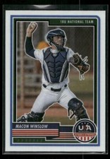 2023 Panini USA Baseball Stars & Stripes #19 Macon Winslow