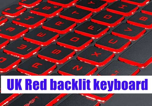 UK Red backlit keyboard for MSI GL73 8RD(MS-17C6)/GL73 8SD/8SE/9SE(MS-17C7)