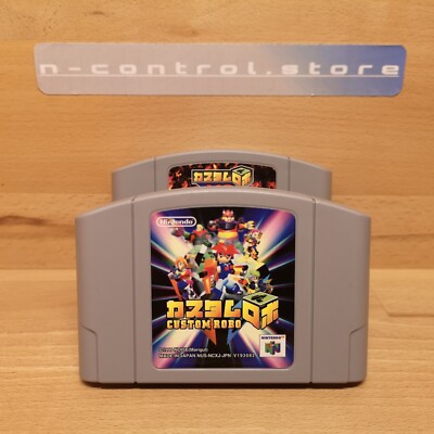 Nintendo 64 Games Spiele CUSTOM ROBO V2 N64 Japan Sammlung Set Lot NTSC-J