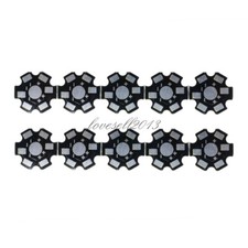 20PCS 20MM 1W 3W 5W high Power LED Universal Aluminum Plate Heat Sink Black