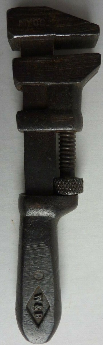 Early 1900's Antique New York City Railroad Wrench JH Williams