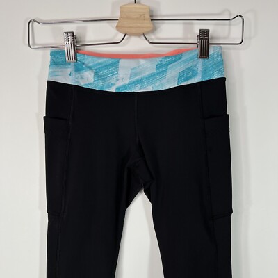 Ivivva Size 10 Girls Capri Leggings