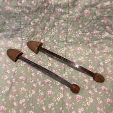 Antique SHOE STRETCHERs Wood Flex Metal Natural
