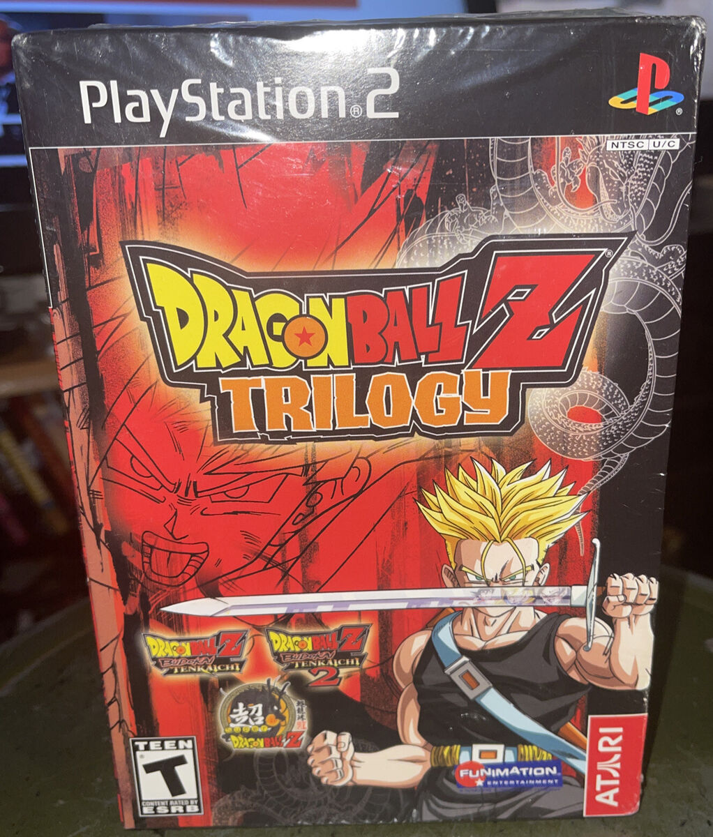 PS2 Dragon Ball Z Trilogy BUDOKAI TENKAICHI 1&2🔥SUPER DBZ ATARI