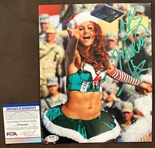 MARIA KANELLIS Hand Signed Autograph 8x10 Photo WWE DIVA Playboy tna PSA