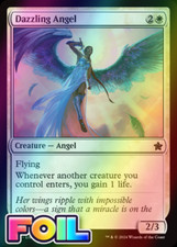 x1 Dazzling Angel FDN Foundations MTG 9 FOIL ...