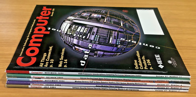 IEEE Computer Magazine 2004 July-Nov * 5 pristine issues