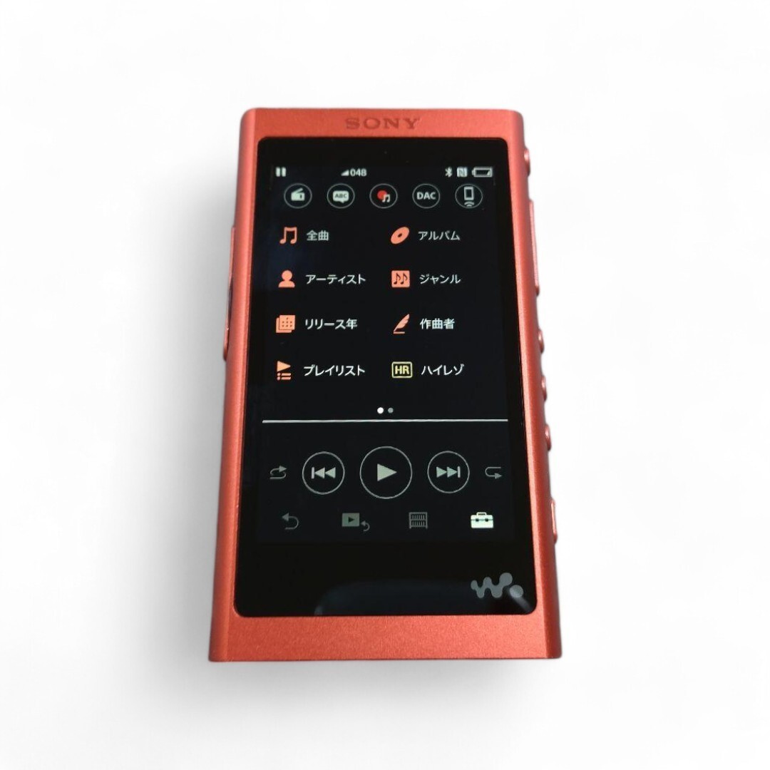 SONY WALKMAN NW-A55 オレンジ Sony NW-A55 Walkman Red Digital Audio Player MP3 Bluetooth | eBay