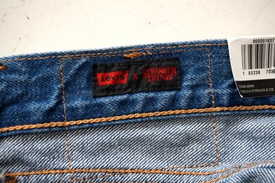 Levi's Levis x Stranger Things Nwt 505 Regular Fit Mikey Stone