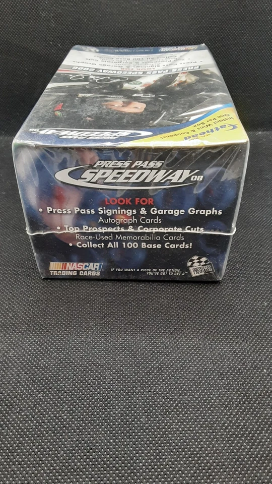 2008 PRESS PASS SPEEDWAY NASCAR RACING CARDS BRAND NEW SEALED BLASTER BOX - Image 4 of 4