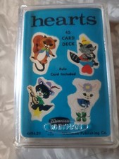 Vintage 1963 Deck of Whitman Hearts Card Game