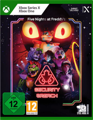 Microsoft XBOX One XBOne X XBSX Series X Five Nights at Freddys: Security Breach