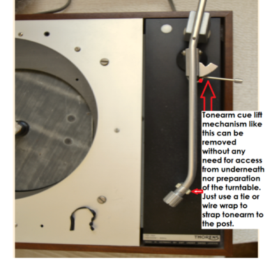 Giradischi Tonearm Cue Lift Silicone Olio/Fluido Di - Foto 13