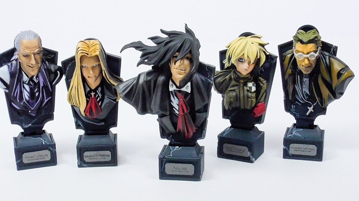 【在庫ラスト】横顔　HELLSING　のカード【希少】 平野耕太 YOUNGKING OURS HELLSING 複製原画 セット HELLSING