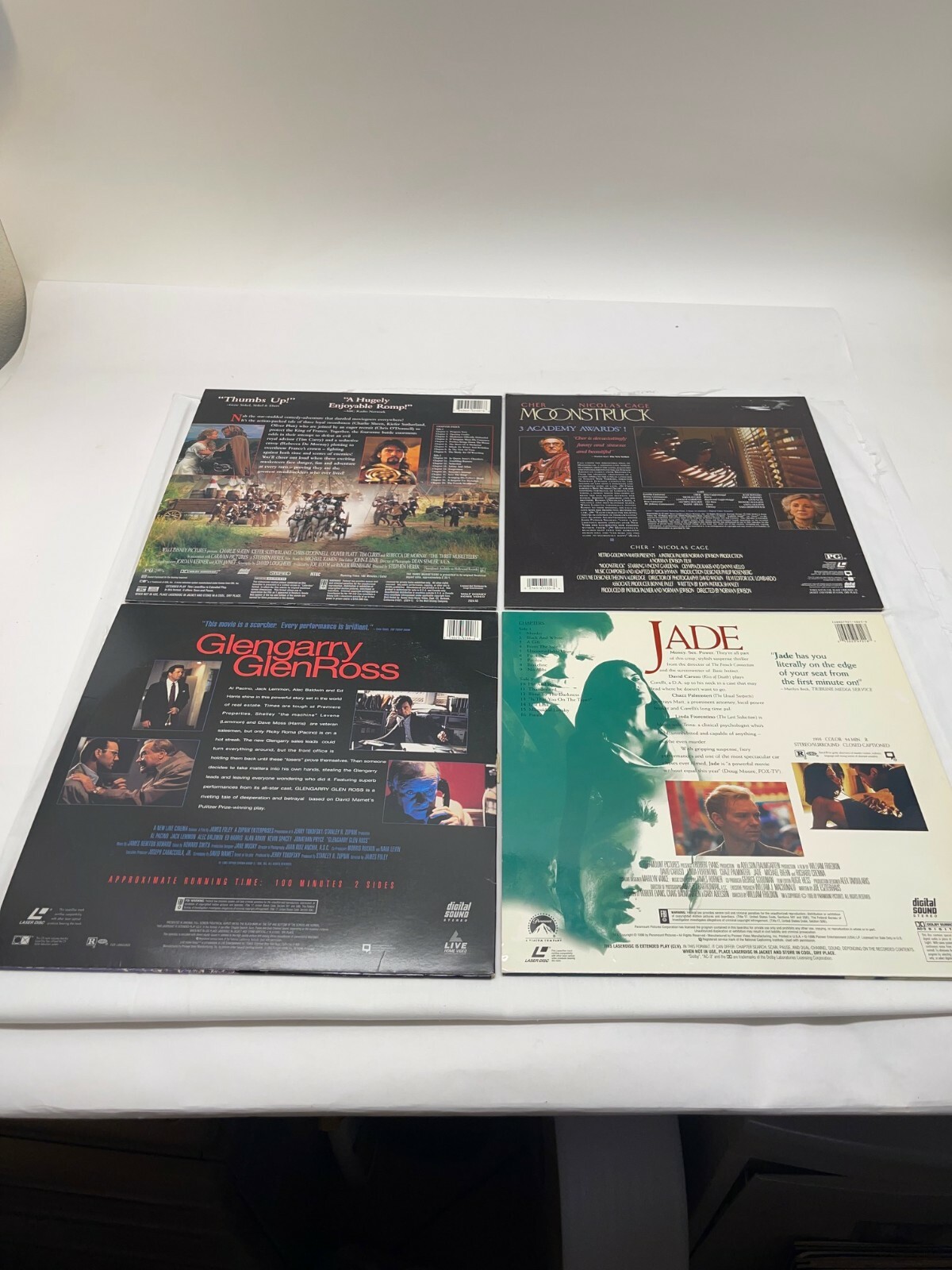 BUILD YOUR OWN LASERDISC LIBRARY...PICK ANY 3 LaserDiscs FOR 12 eBay
