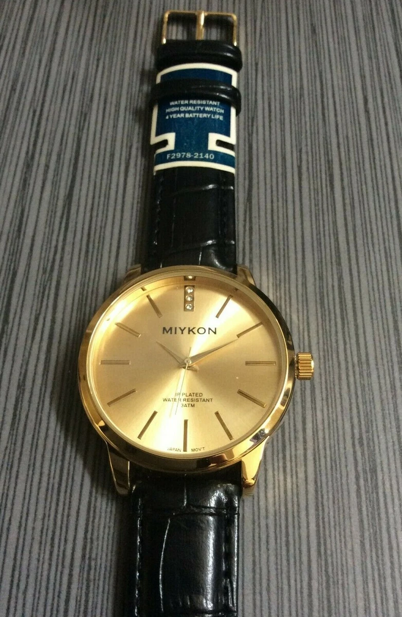 Miykon watch water resistant 30m hot sale