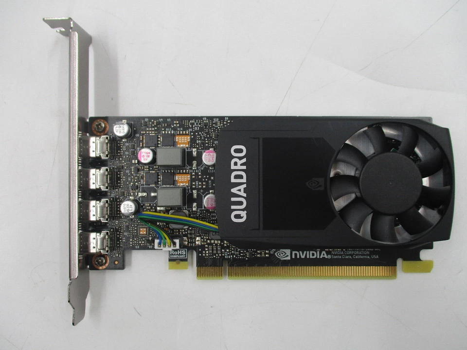 Dell NVIDIA Quadro P620 2GB GDDR5 PCIe Graphics Card Dell P/N: 072CJM Tested - Image 2 of 4