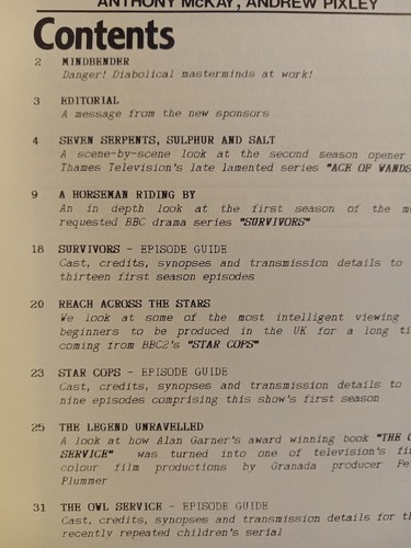 British Science Fiction Fantasy TV Shows TIME SCREEN LOT Prisoner Avengers 1984 - Picture 14 of 24