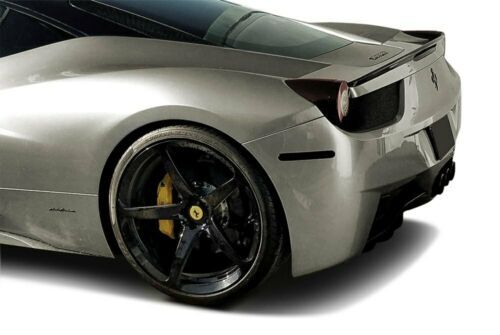 Trunk Lip Spoiler Linea Tesoro Style For Ferrari 458 Italia 2013-2014