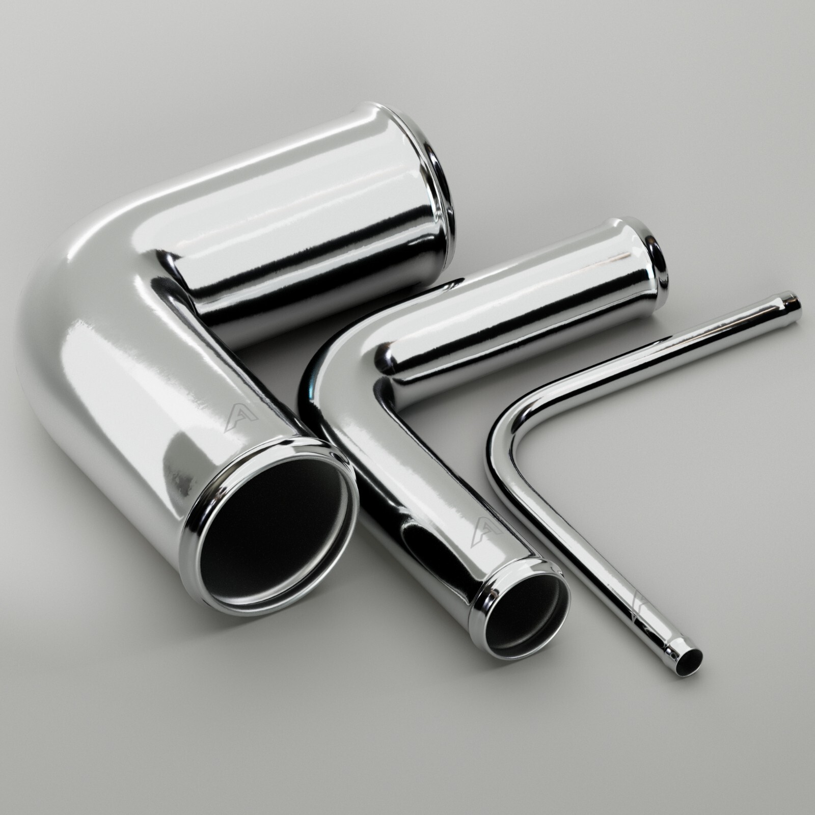 Silicone Hose & Alloy For Intercoolers Pipe Elbow 45 90 135 180 Straight Black eBay