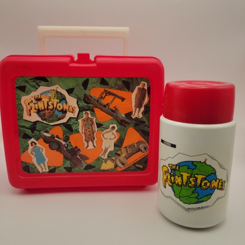 vintage-flintstones-lunchbox-thermos-1990-movie-ebay