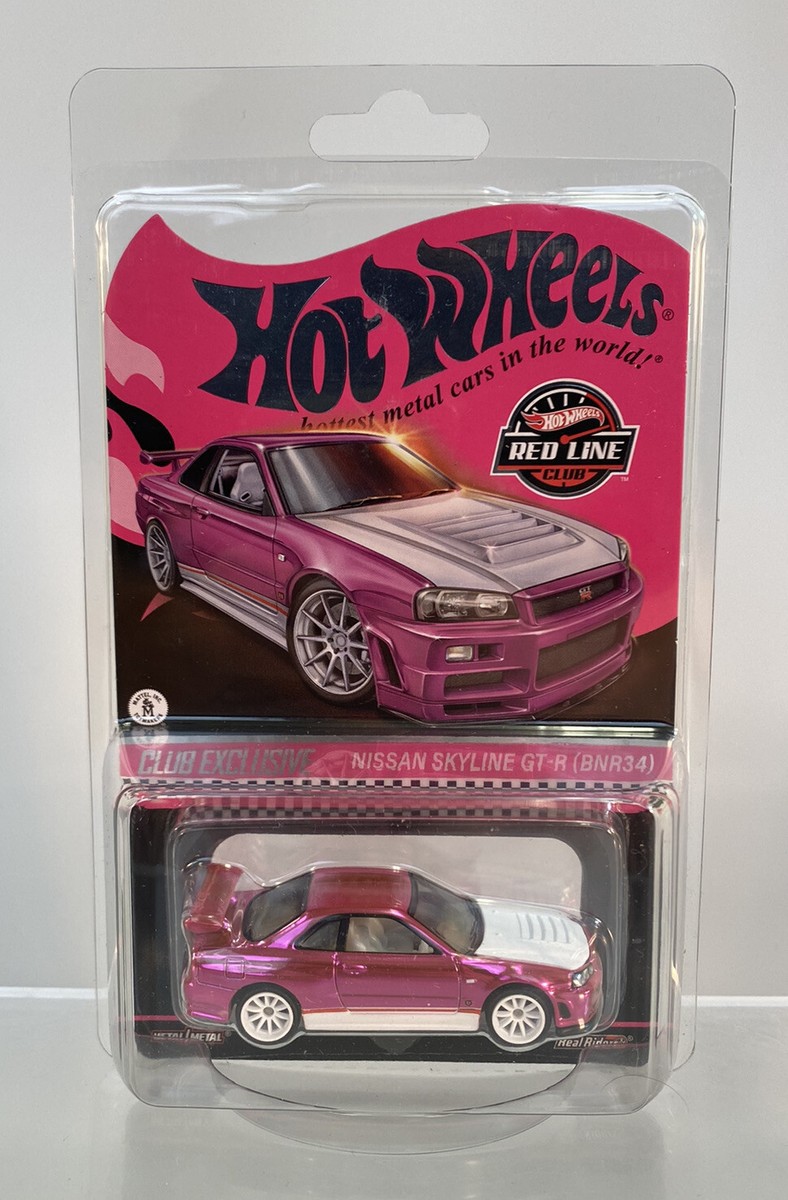Hot Wheels Collectors 2023 RLC Exclusive Pink Nissan Skyline GT-R 