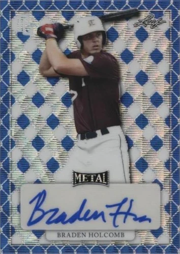 2022 Leaf Perfect Game National Showcase - Braden Holcomb #MA-BH1