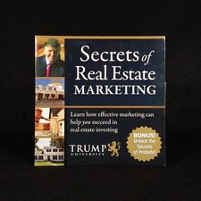 Secrets Of Real Estate Marketing - Trump University - 2009 - SEALED CD-ROM