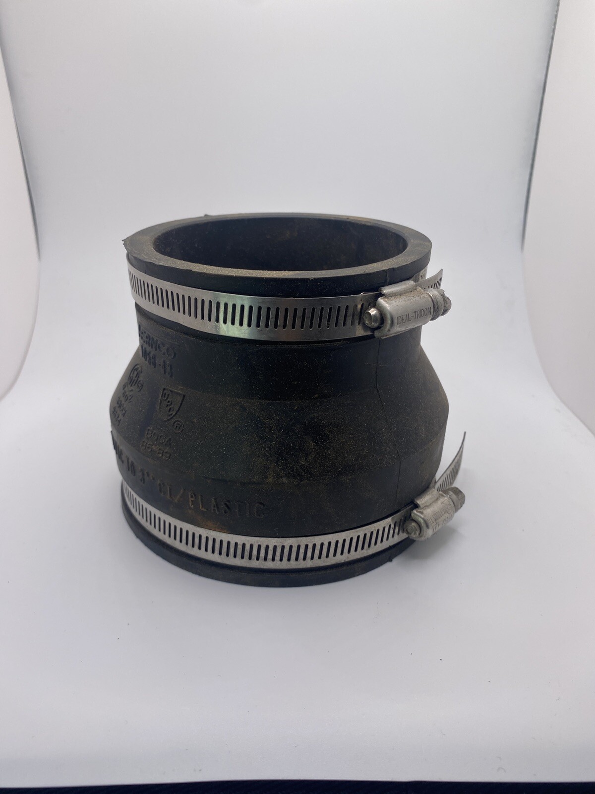 Fernco Band Flexible Pipe Connector Coupling PVC Plastic 4