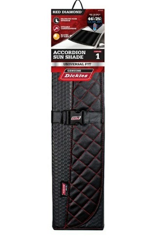 Windshield Sunshade Genuine Dickies Auto Accordion Universal Fit Sun Shade