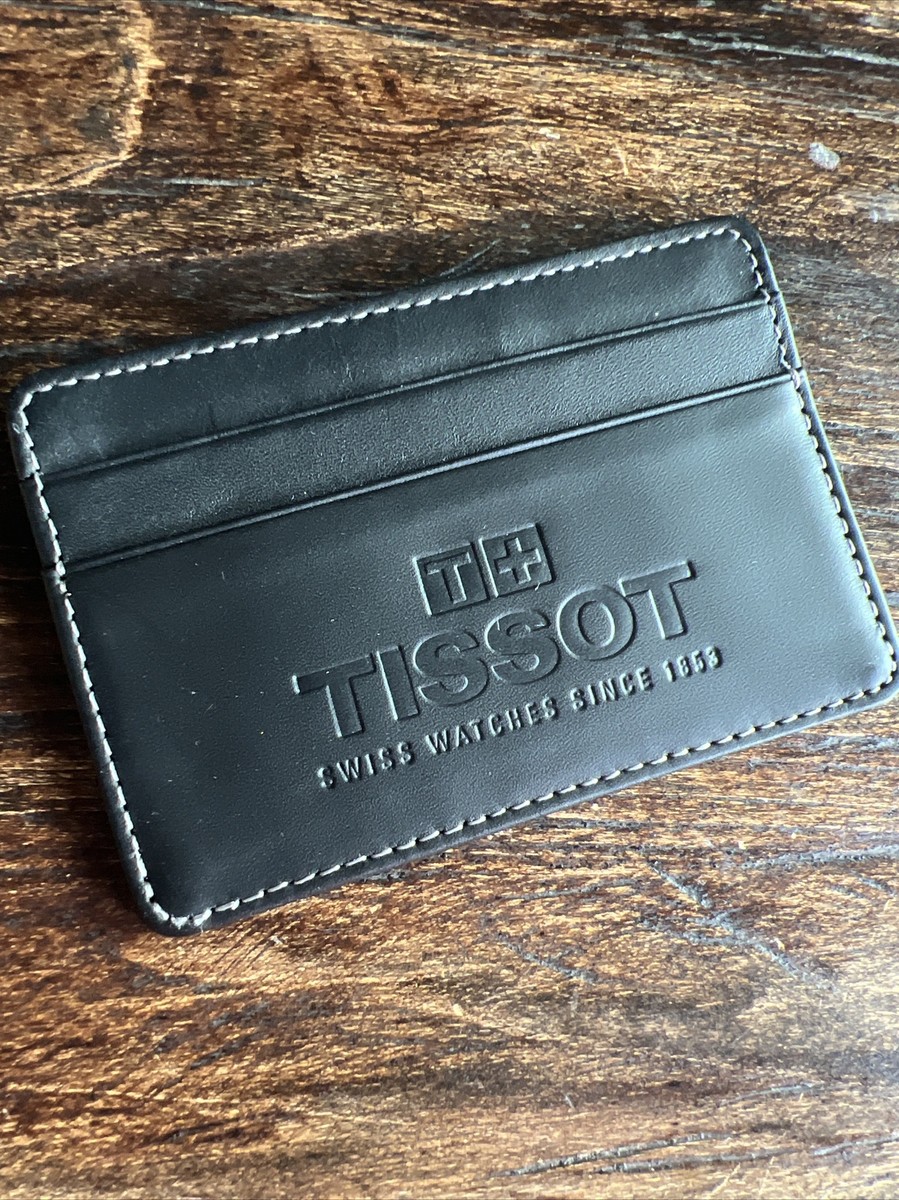 TISSOT シデラル美品 内箱、バンド(ブラック)、保証書付き TISSOT