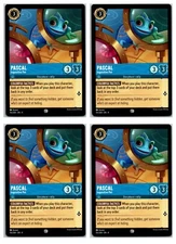 #151 Pascal, Inquisitive Pet Common PLAYSET x4 Disney Lorcana Ursula's Return 4x