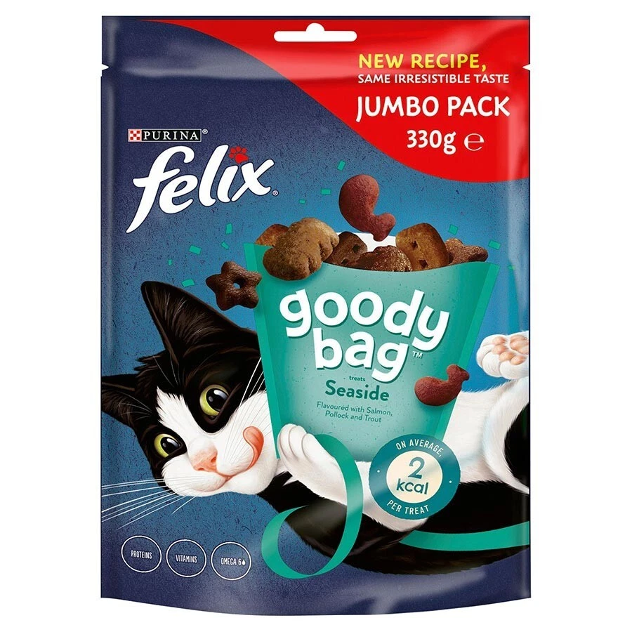 PURINA Felix Goody Bag Jumbo Pack Seaside Mix ( 330g × 5 )
