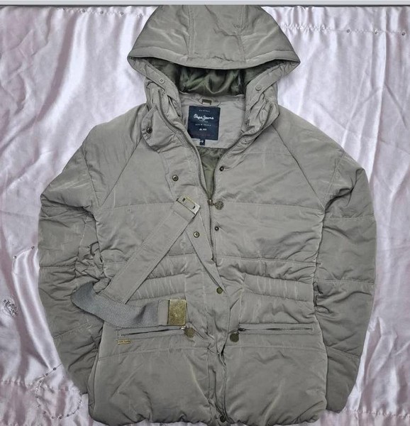 Women Pepe Jeans Puffer Grey 38 / M / 46