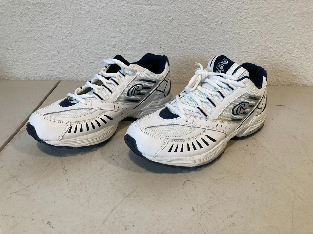 Rawlings Crosstown White and Blue Shoes TravisMathew The Daily Pro Hybrid Plus White/Blue Golf Shoes  main image 3