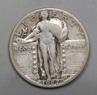 Better-date F/VF 1927-s Standing Liberty Quarter. #18 m