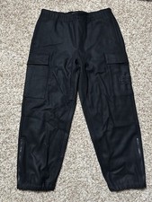 Stone Island Ghost Wool Pants Black Size 30