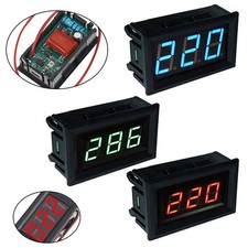 Fine Quality LED AC Voltage Meter 2 Line Display AC220V 70V 500V Voltmeter