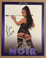 Kira Noir Adult Model Autographed 8x10 Photo 