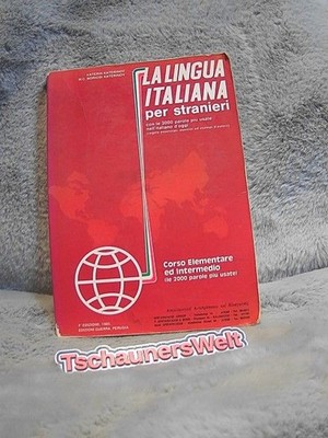 La lingua italiana per stranieri: Corso elementare ed intermedio - Textbook 1 (T