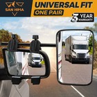 <!--F#f_0-->San Hima 2x Towing Mirrors Heavy Duty Universal Fit Towing Caravan 4X4 Trailer<!--F/-->