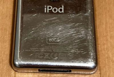 Apple IPod Classic 6th Generation 80GB MB147J Black Good Condition