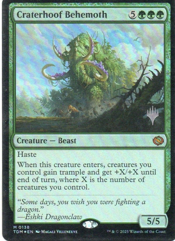 Craterhoof Behemoth for sale | eBay