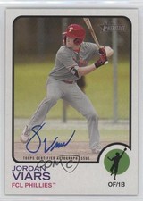 2022 Topps Heritage Minor League Edition Real One Jordan Viars Auto 0nr3