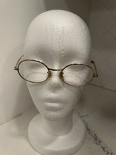 Vintage 12k GF USA 5 1/2 Eyeglass Frames Gold Filled Round