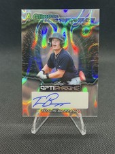 TRAVIS BAZZANA 2025 Leaf Optichrome /10 GLIMPSE INTO THE FUTURE Auto #FA-TB1