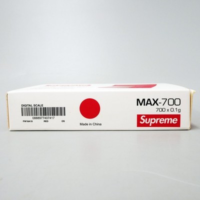 Supreme X AWS Max-700 Digital Scale RED from Japan NEW | eBay