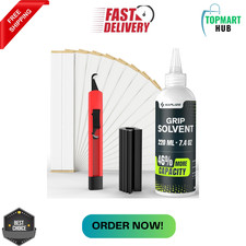 Grip Repair Kit for Regripping Golf Club Tapes, Solvent, Hook Blade,Clam