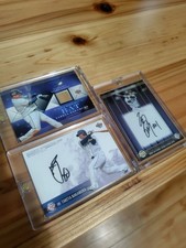 BBM Baseball Cards Kawauchi Nakamura & Kuriyama Takumi Signed 3-Piece Set Used J