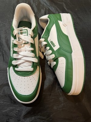 Puma CA Pro Classic White Archive Green Men Casual Shoes 380190-54 Sz 12 New